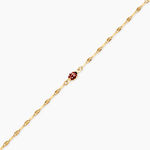 Bracelet Deena Argent Dor&eacute; A L'Or 750/1000 - Bijoux sans pierre Enfant | Histoire d&rsquo;Or