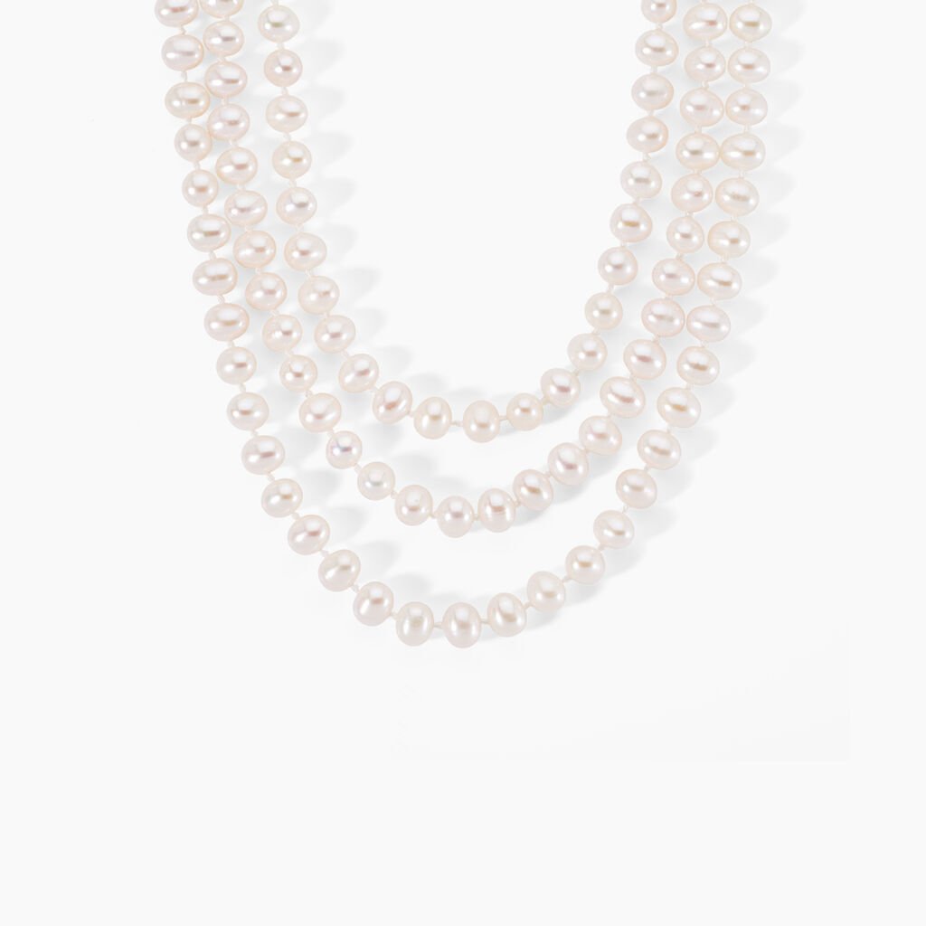 Collier Or Jaune Lauridas Perle De Culture - Colliers Femme | Histoire d&rsquo;Or