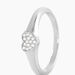 Chevalière Argent Deep In Love Oxydes De Zirconium - Bagues avec pierre Femme | Histoire d’Or