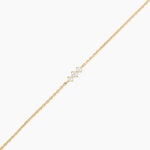 Bracelet Maelly Plaqu&eacute; Or Jaune Oxyde De Zirconium - Bracelets Pierre Femme | Histoire d&rsquo;Or