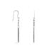 Boucles D'oreilles Pendantes Melodie Argent Blanc - Boucles d'oreilles fantaisie Femme | Histoire d’Or