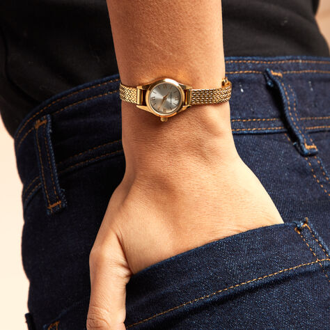 Montre codhor trend acier strass rectangulaire - Montres & Bijoux