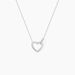 Collier Elanda Argent Blanc Oxyde De Zirconium - Colliers fantaisie Femme | Histoire d’Or