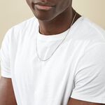 Collier Casper Argent Blanc - Chaines Homme | Histoire d&rsquo;Or