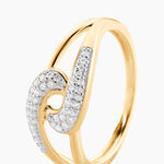 Bague Melisianne Or Jaune Diamant - Bagues avec pierre Femme | Histoire d&rsquo;Or