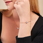 Bracelet Doline Plaqu&eacute; Or Dor&eacute; Oxyde De Zirconium - Bracelets Femme | Histoire d&rsquo;Or