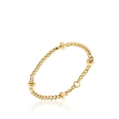 Bague Huline Plaqué Or Jaune - Bagues fantaisie Femme | Histoire d’Or
