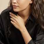 Bracelet Argent Blanc Afonso Oxyde De Zirconium - Bracelets Femme | Histoire d&rsquo;Or