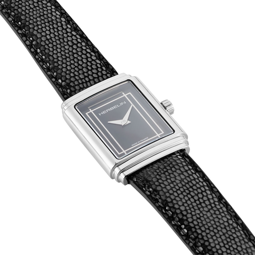 Montre Herbelin Art Deco Noir - Montres Femme | Histoire d’Or