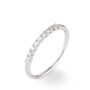 Demi Alliance Eloise Platine Blanc Diamant