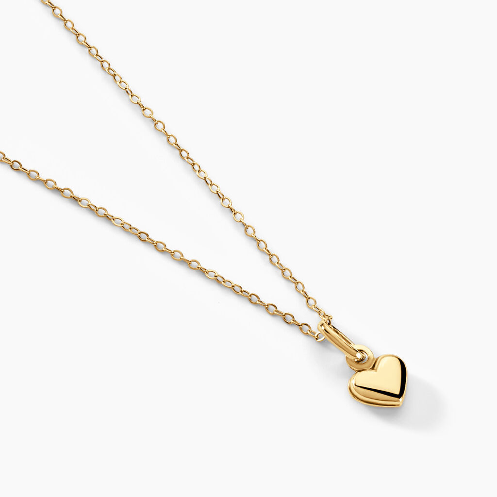 Collier Aricia Coeur Or Jaune - Colliers Enfant | Histoire d’Or