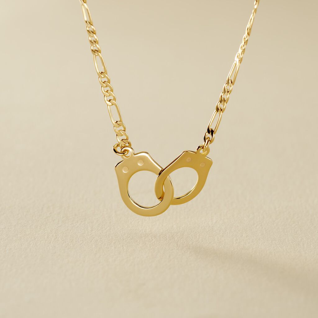 Collier Vasili Plaqué Or Jaune - Colliers Homme | Histoire d’Or