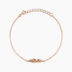 Bracelet Rio Argent Rose Oxyde De Zirconium - Bracelets Femme | Histoire d&rsquo;Or