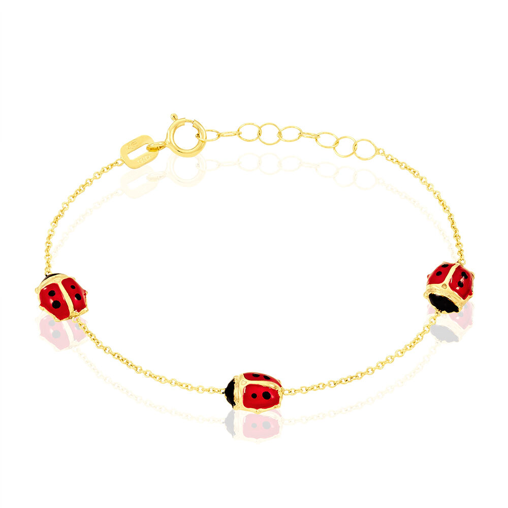 bracelet coccinelle or
