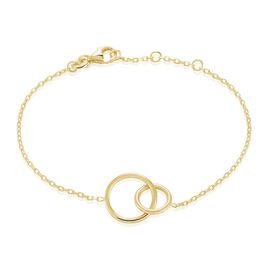Bracelet Nacha Plaqué Or Jaune - Bracelets fantaisie Femme | Histoire d’Or
