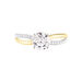 Bague Solitaire Ofelie Or Jaune Oxyde De Zirconium - Bagues solitaires Femme | Histoire d’Or