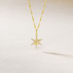 Pendentif Khadya Or Jaune Oxyde De Zirconium - Pendentifs Femme | Histoire d&rsquo;Or