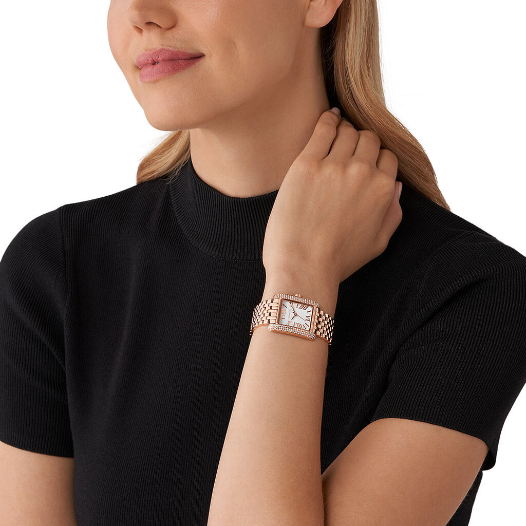 Montre Michael Kors Emery Blanc - Montres Femme | Histoire d’Or