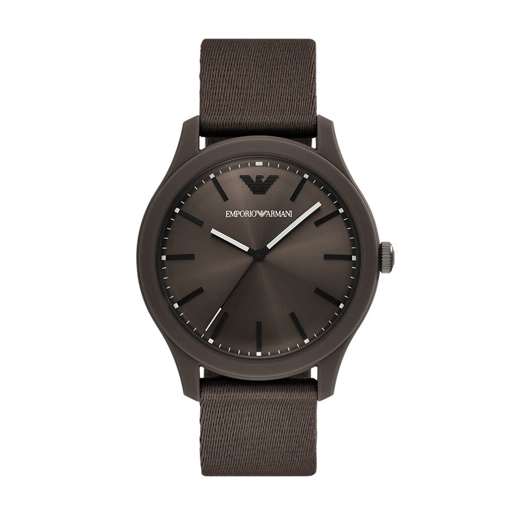 Montre Emporio Armani Marron - Montres Homme | Histoire d’Or