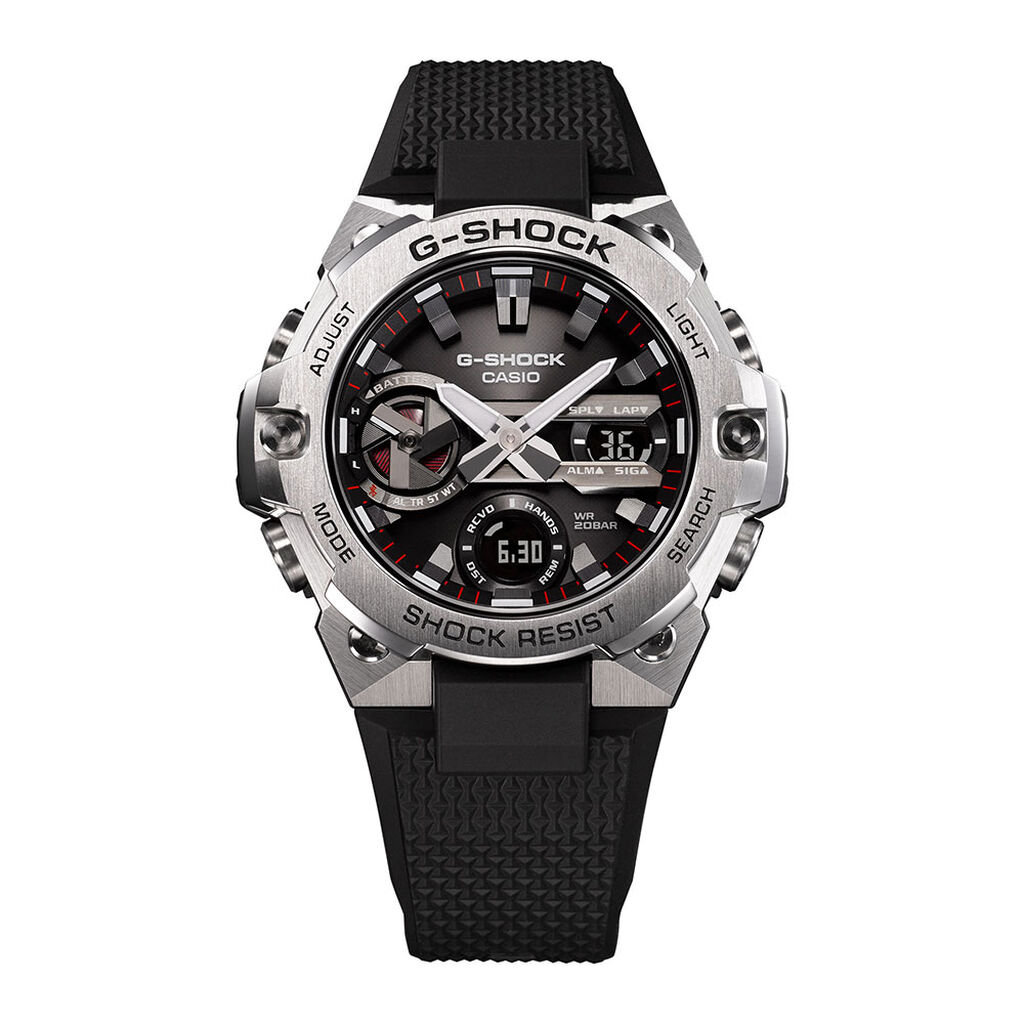 Montre Hybride Casio G-shock G-steel Noir - Montres connectées Homme | Histoire d’Or