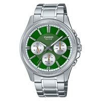 Montre Casio MTP-M305L-1AVER Analogique – Bracelet Cuir Noir Élégant & Fiable