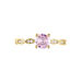 Bague Kurt Plaqué Or Jaune Oxyde De Zirconium - Bagues solitaires Femme | Histoire d’Or