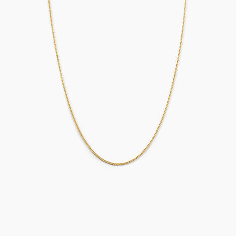 Cha&icirc;ne Iris Maille Gourmette Or Jaune - Chaines Femme | Histoire d&rsquo;Or