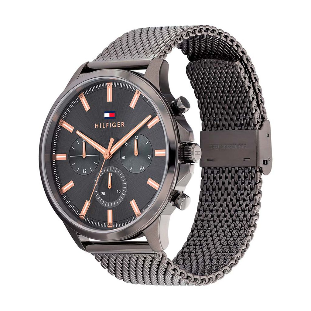 Montre Tommy Hilfiger Gris - Montres Homme | Histoire d’Or