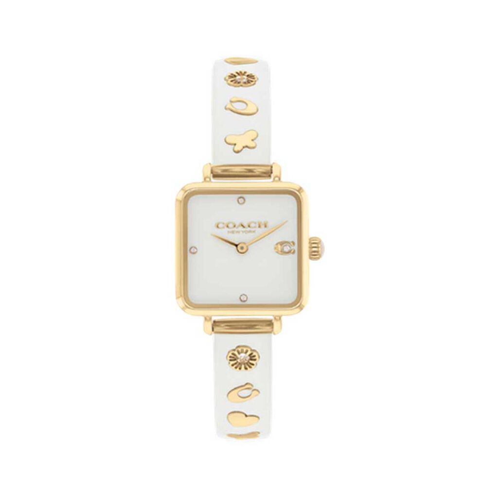 Montre Coach Cass Blanc - Nouveautés Femme | Histoire d’Or