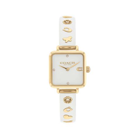 Montre Coach Cass Blanc - Nouveautés Femme | Histoire d’Or