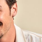 Boucles D'oreilles Puces Aphrodite Or Blanc Diamants - Clous d'oreilles Homme | Histoire d&rsquo;Or