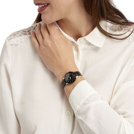 Montre Pierre Lannier Week End Ligne Pure Noir - Montres Femme | Histoire d’Or
