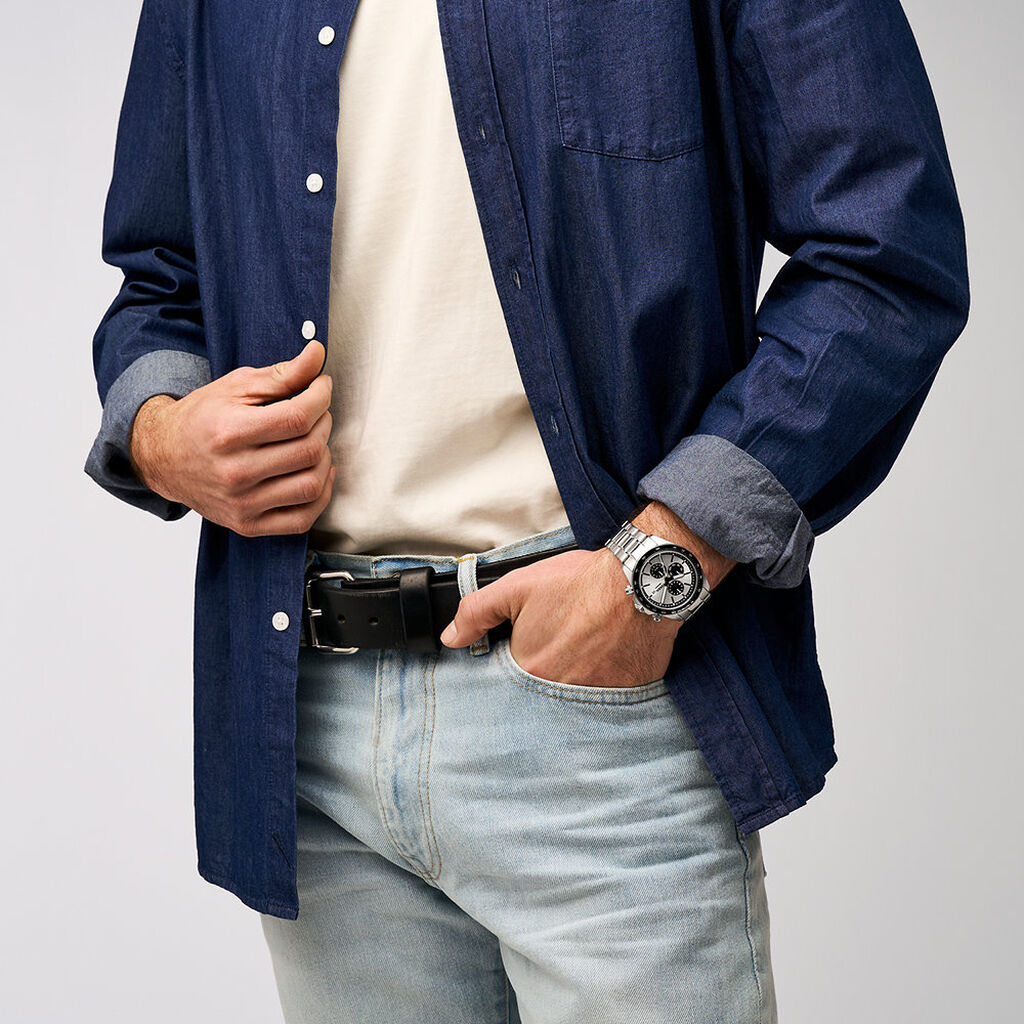 Montre Fossil Autocross Argenté - Montres Homme | Histoire d’Or