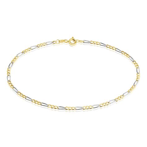 Bracelet Maille Cameo Or Bicolore - Bracelets cha&icirc;ne Femme | Histoire d&rsquo;Or
