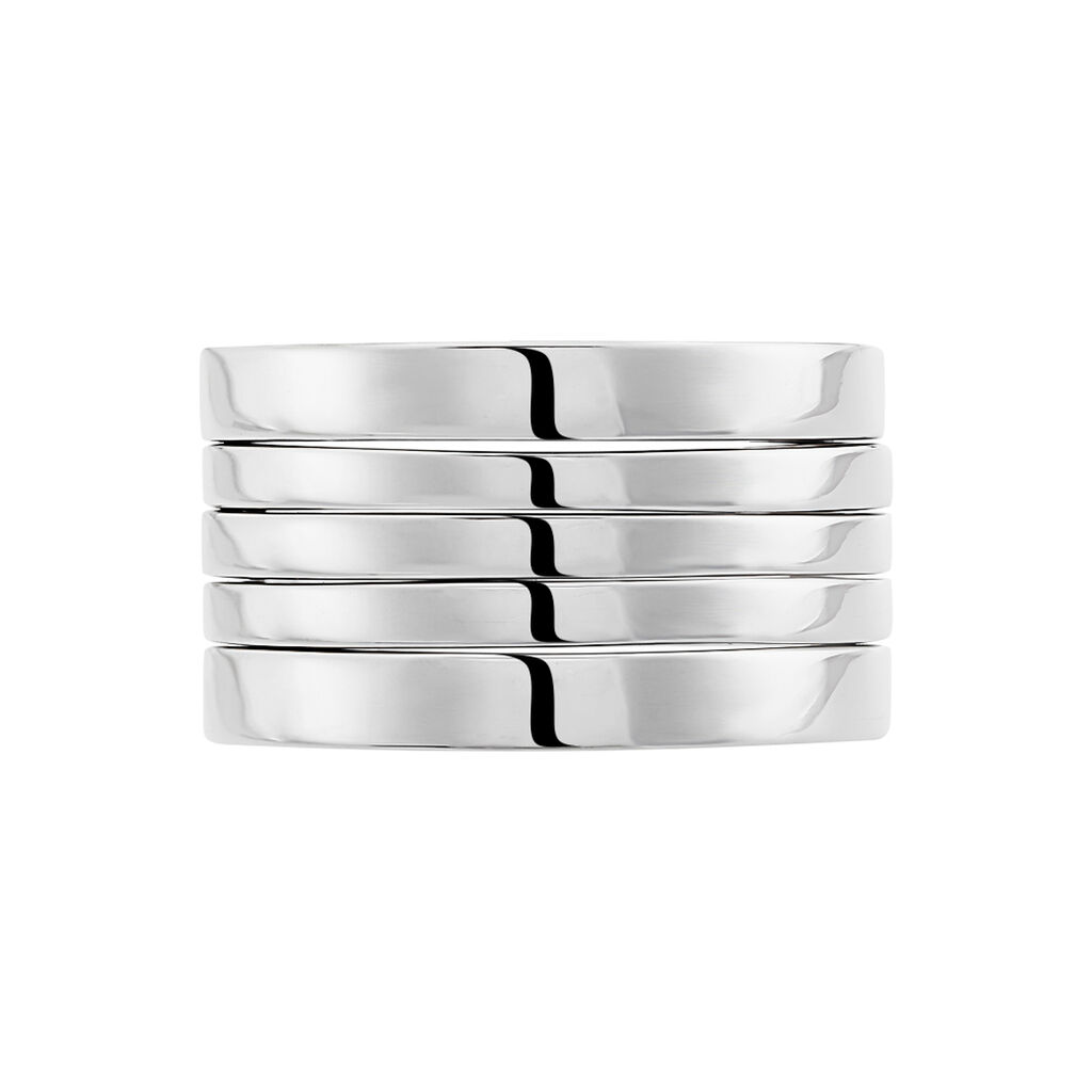 Bague Nyla Argent Blanc - Bagues Femme | Histoire d’Or