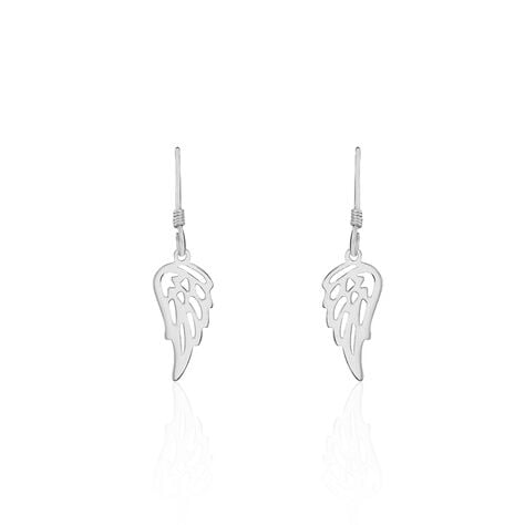 Boucles D'oreilles Pendantes Taiana Argent Blanc - Boucles d'oreilles fantaisie Femme | Histoire d’Or