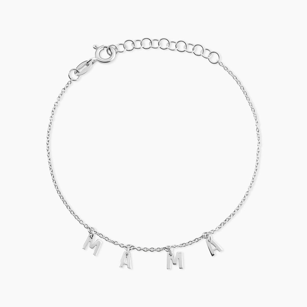 Bracelet Alessina Argent Blanc -  Femme | Histoire d&rsquo;Or