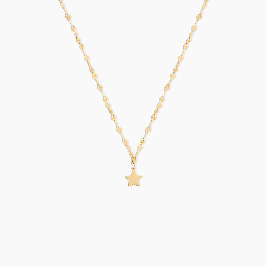 Collier Elwyn Or Jaune