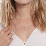 Collier Charlene Or Jaune Diamant Synthetique - Colliers Femme | Histoire d&rsquo;Or