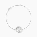 Bracelet Galla Argent Blanc Oxyde De Zirconium - Bracelets Femme | Histoire d&rsquo;Or