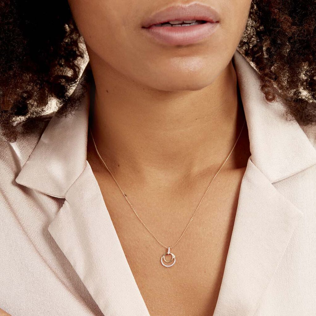 Collier Atlanta Or Jaune Diamant - Colliers Femme | Histoire d’Or