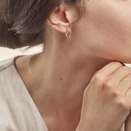 Créoles Ilana Or Jaune - Boucles d'oreilles créoles Femme | Histoire d’Or