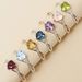 Bague Clothilde Or Rose Quartz Et Oxyde - Bagues solitaires Femme | Histoire d’Or