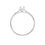 Bague Solitaire Victoria Or Blanc Diamant - Bagues solitaires Femme | Histoire d&rsquo;Or