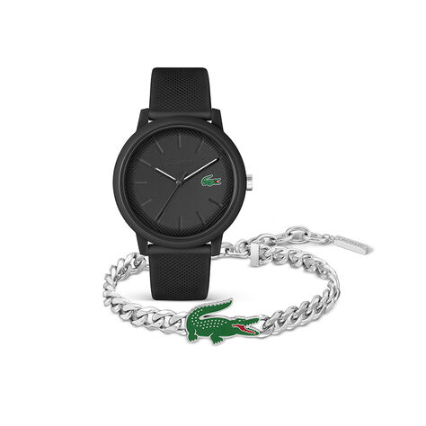 Coffret De Montre Lacoste .12.12 Noir - Montres Homme | Histoire d’Or