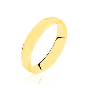 Alliance Ciham Ruban Plat Or Jaune