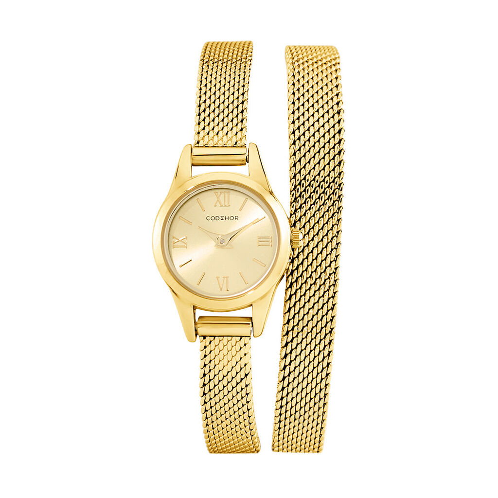 Montre Codhor Simone Dor&eacute; - Montres Femme | Histoire d&rsquo;Or
