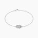 Bracelet Mafatma Argent Blanc Oxyde De Zirconium - Bracelets Femme | Histoire d’Or