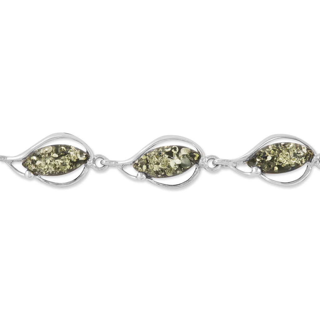 Bracelet Argent Blanc Marie-pauline Ambre - Bracelets Femme | Histoire d’Or