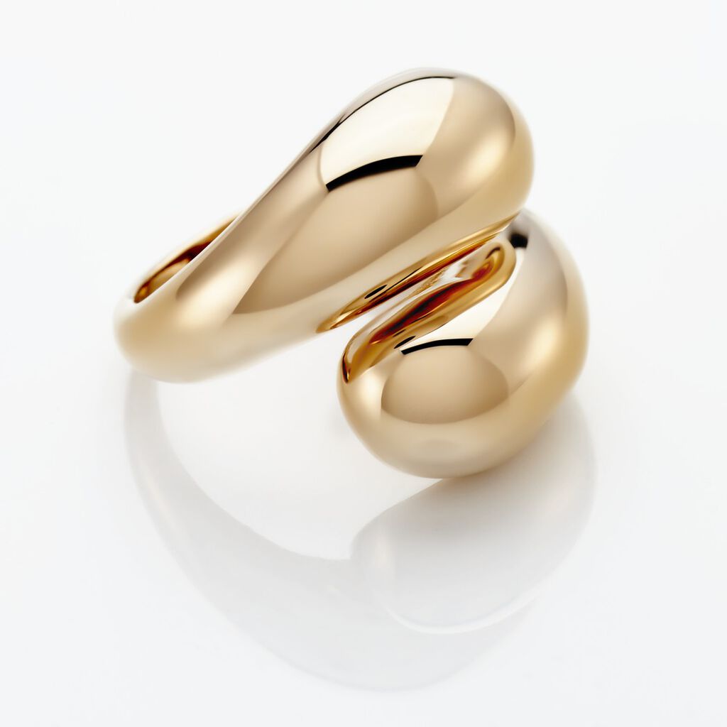 Bague Nelsie Plaqué Or Doré - Bagues Femme | Histoire d’Or